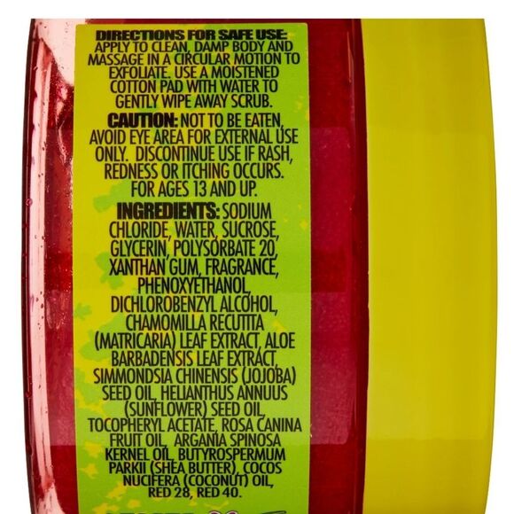 Taste Beauty Sour Patch Kids RedBerry Scented Sugar Scrub - Picture 3 of 8